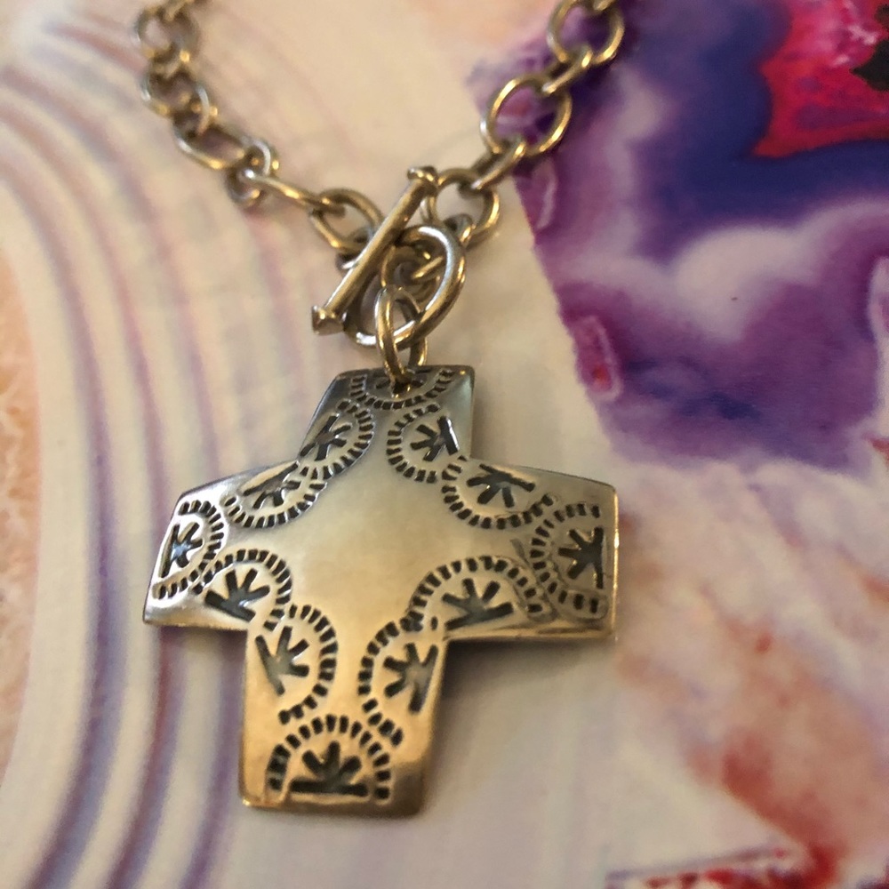 Silpada Virtuosity Cross Necklace